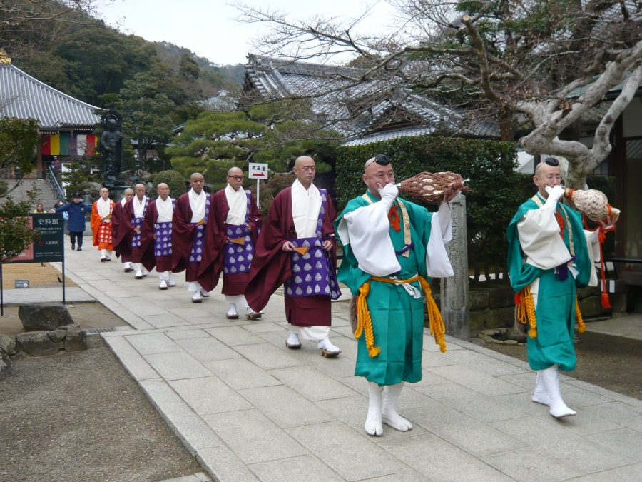 山伏と僧侶の上堂