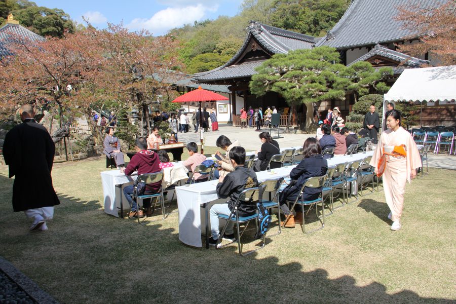 昨年の春の茶会