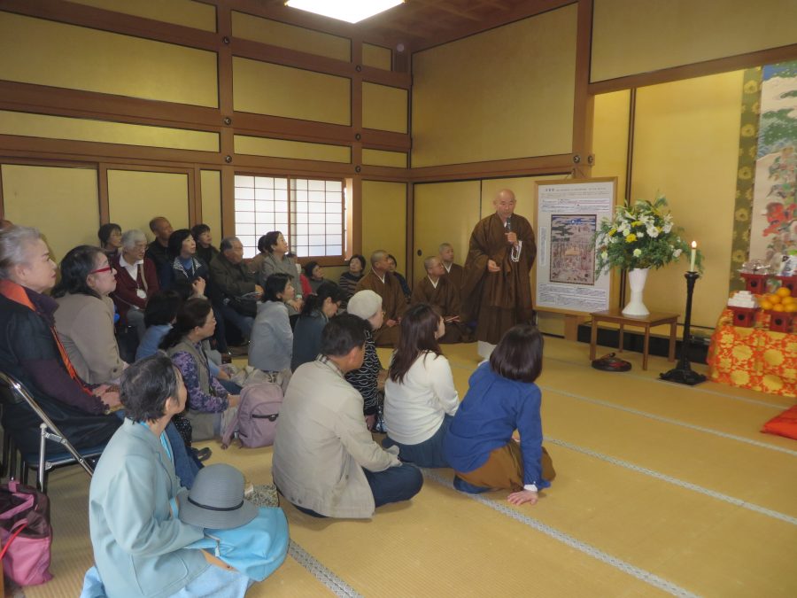 法要後の小法話