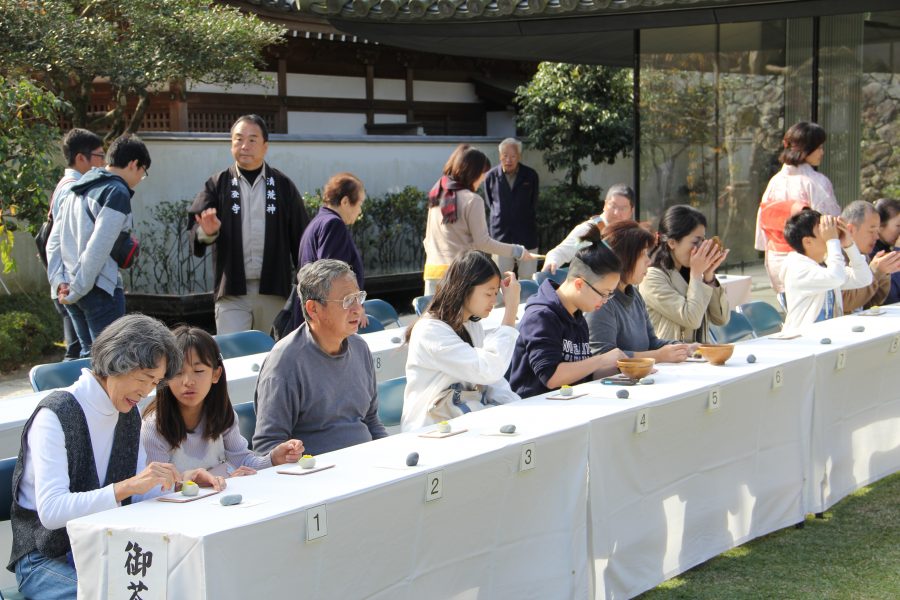 昨年の秋の茶会