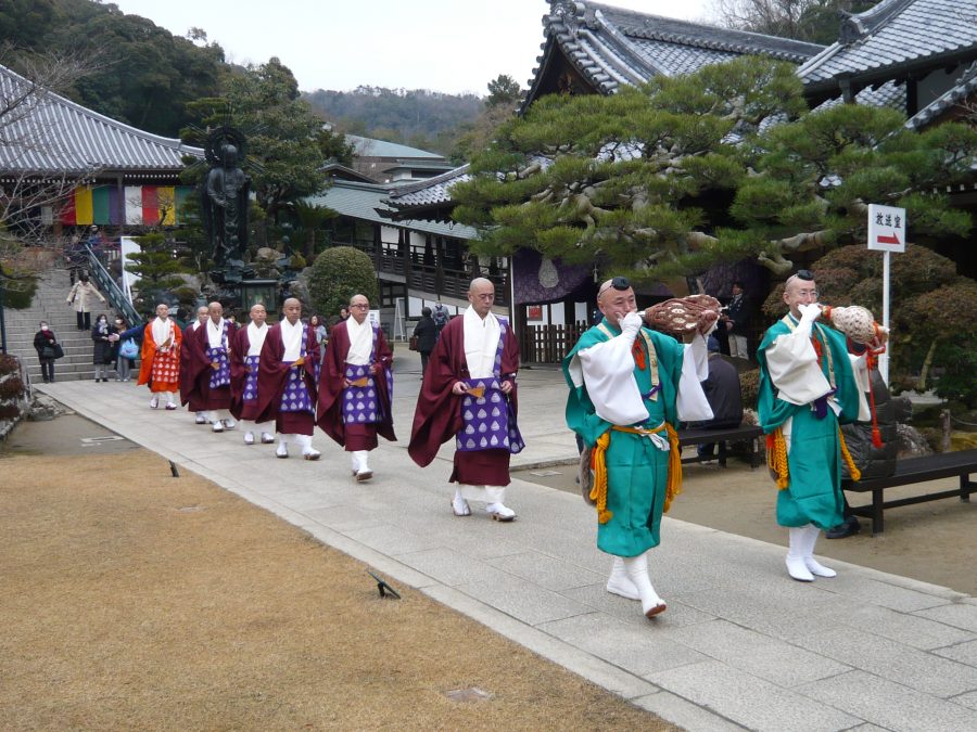 山伏、僧侶の上堂