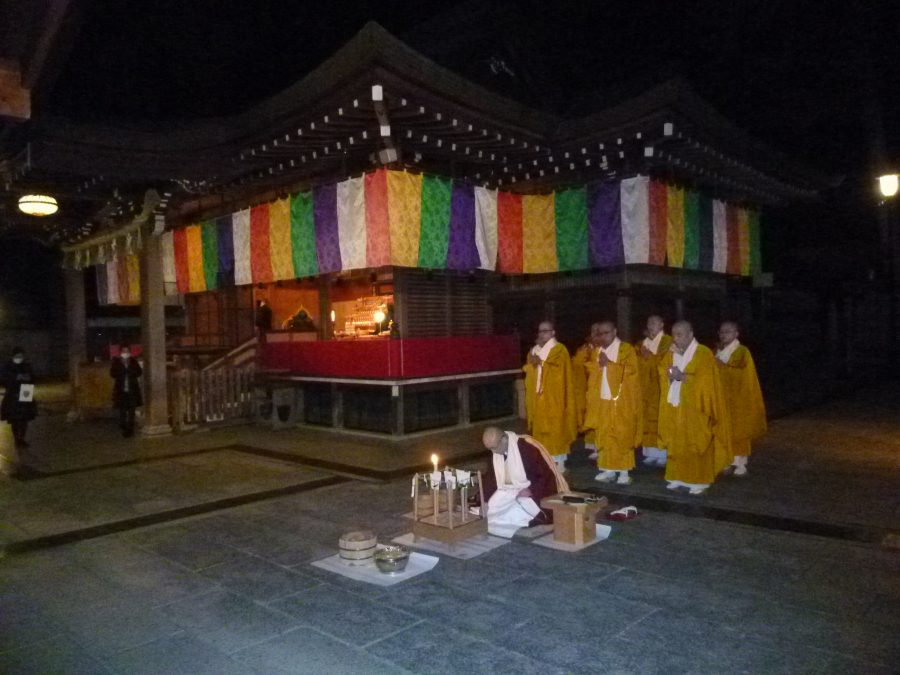 ２月２日　夕刻の神供