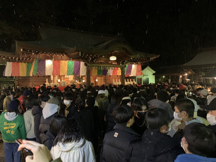 除夜の鐘と共に