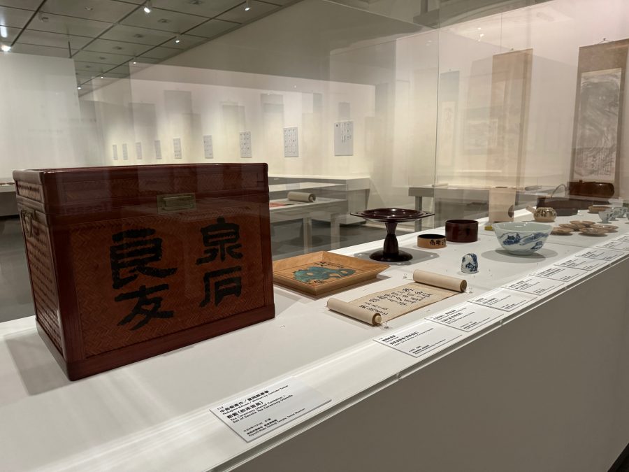 《煎茶皆具》大正時代　（通期展示、清荒神清澄寺 鉄斎美術館蔵）