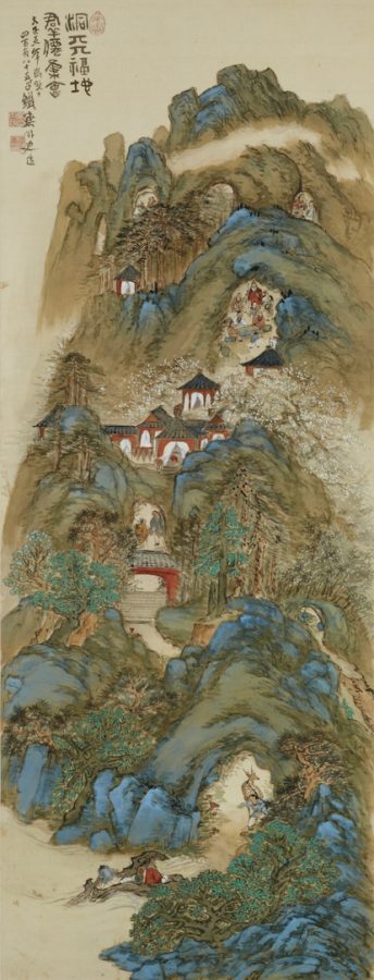 《群僊集会図》大正5年　81歳