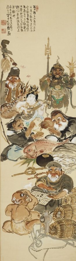 七福遊戯図　大正11年